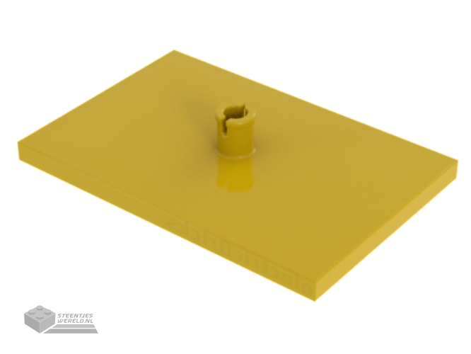 4025 - Train Bogie Plate (Tile, Modified 6 x 4 with 5mm Pin)