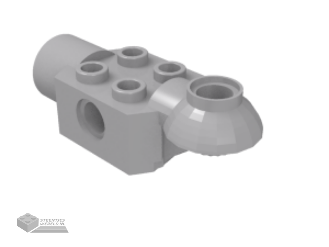 47452 – Technic, Brick Modified 2 x 2 met Pin gat, Rotation Joint Ball Half (Horizontal Top), Rotation Joint Socket