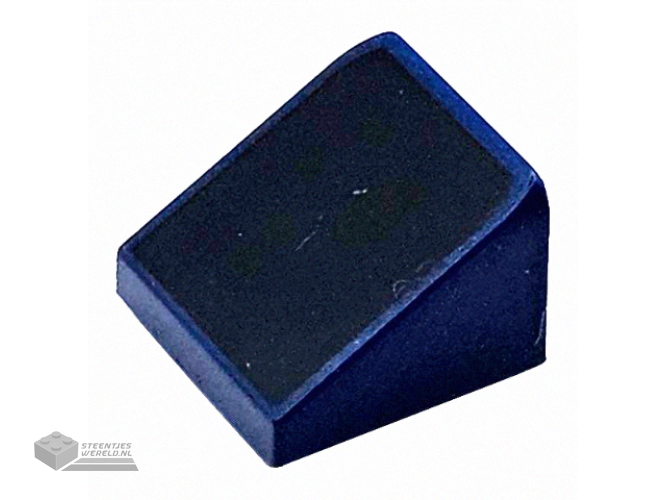 54200pb115 - Slope 30 1 x 1 x 2/3 with Black Surface Pattern
