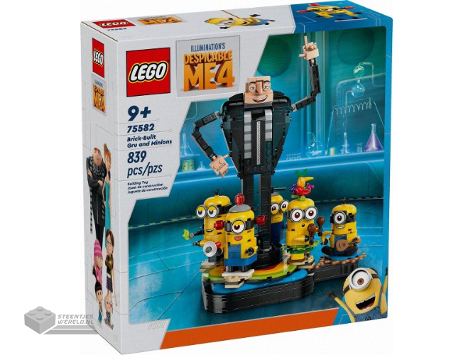 75582-1 – Brick-Built Gru and Minions