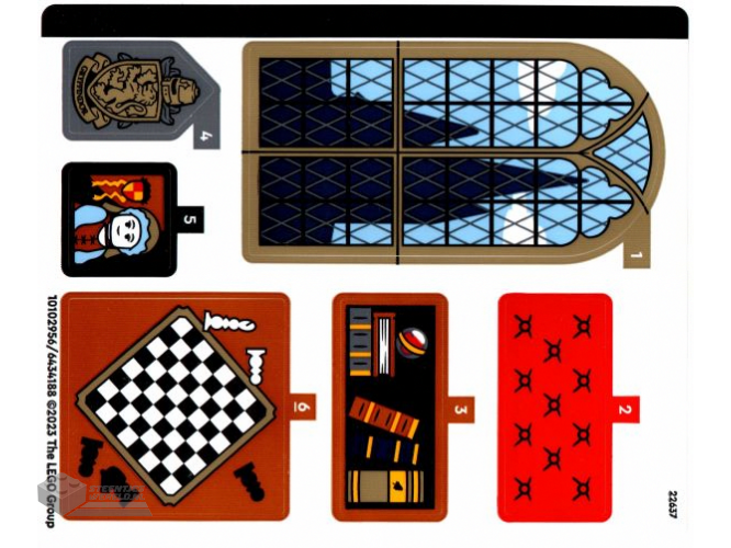 76409stk01 - Sticker Sheet for Set 76409 - (10102956/6434188)