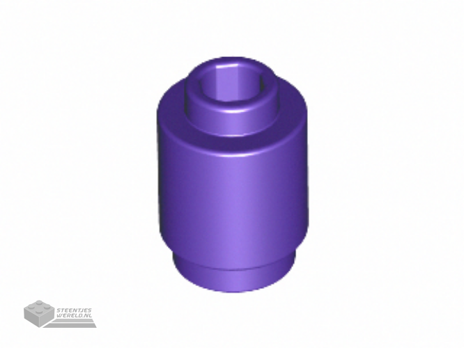 3062b – Steen, rond 1 x 1 open nopje