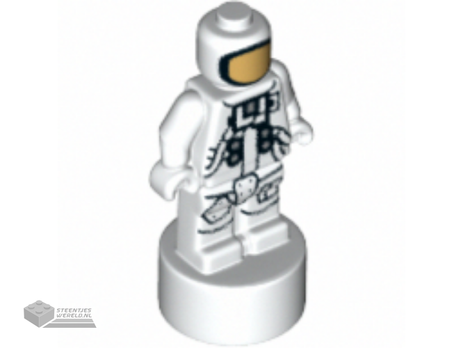 90398pb008 - Minifigure, Utensil Statuette / Trophy, NASA Astronaut Pattern