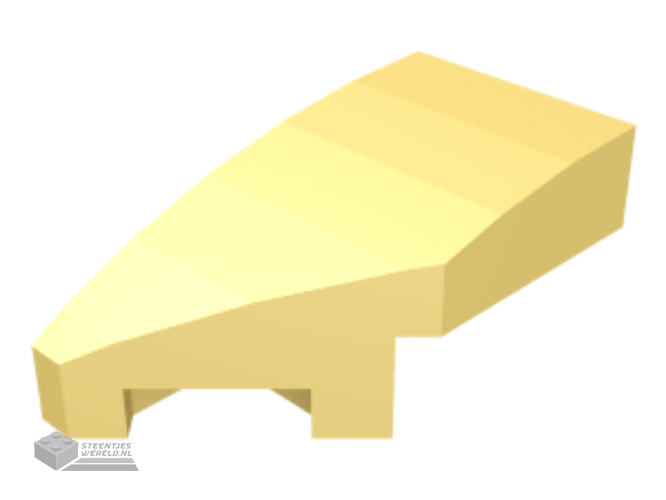 29120 – Wedge 2 x 1 x 2/3 met nop inkeping links