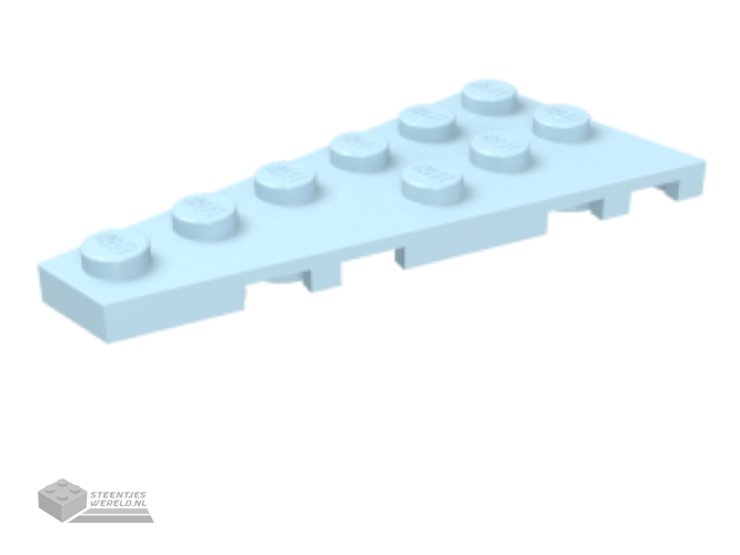 54384 – Wedge, Plaat 6 x 3 links