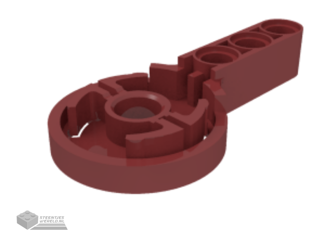 44224 - Technic Rotation Joint Disk met pin gat en 3L Liftarm dik