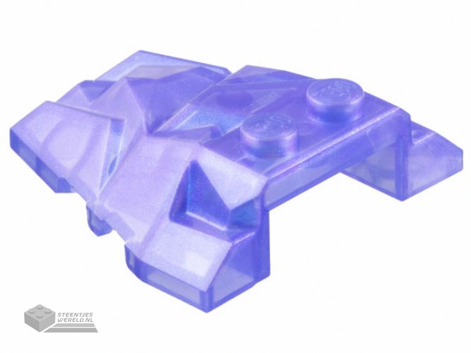 64867 – Wedge 4 x 4 Fractured Polygon bovenkant
