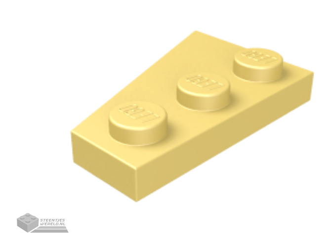 43722 – Wedge, Plaat 3 x 2 rechts