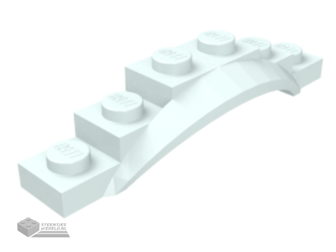 62361 -Spatbord 1 1/2 x 6 x 1 met boog