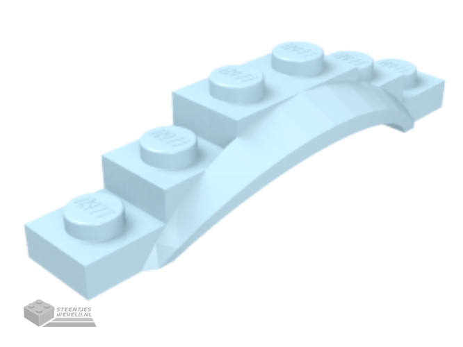 62361 -Spatbord 1 1/2 x 6 x 1 met boog