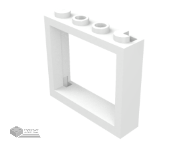 60594 – raam 1 x 4 x 3 – zonder Shutter Tabs