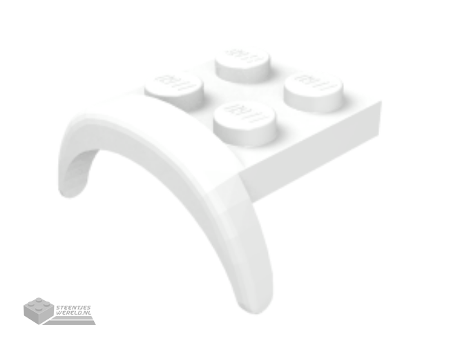 49097 -Spatbord 3 x 3 x 1 met boog rond