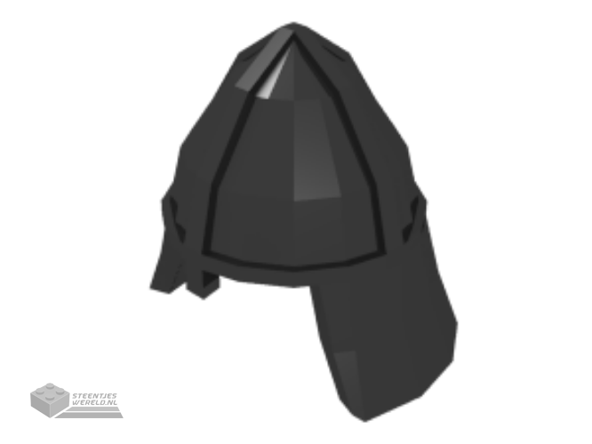 3844 – Minifigure, hoofddeksel Helmet Castle met Neck Protector