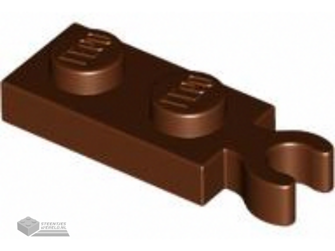 78256 – Plaat, aangepast 1 x 2 met Clip op uiteindes (Vertical Grip)