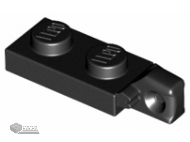 44301b – Scharnier Plaat 1 x 2 Locking met 1 Finger op uiteindes zonder onderkant groef