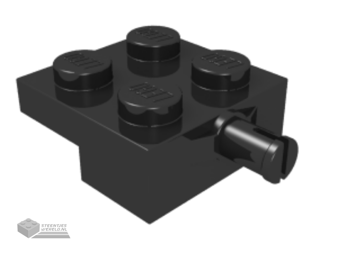 4488 – Plaat, aangepast 2 x 2 met Wheel houder