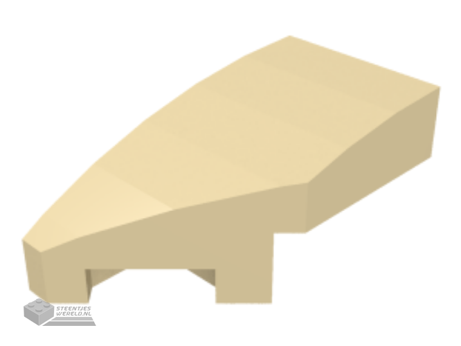 29120 – Wedge 2 x 1 x 2/3 met nop inkeping links
