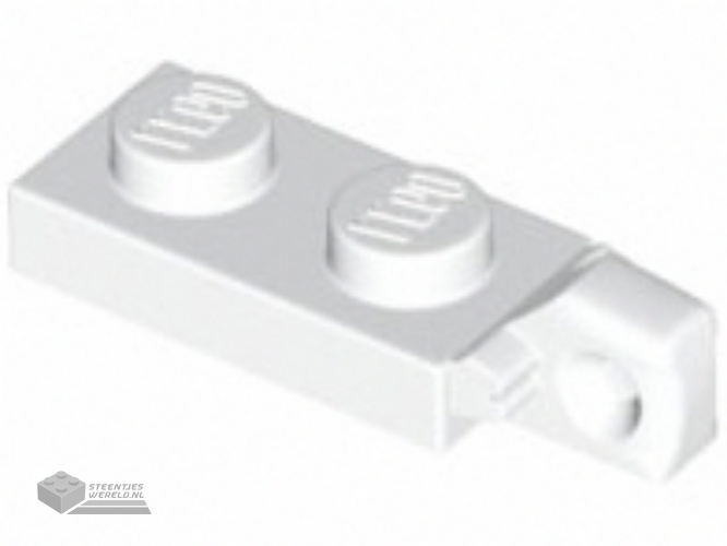 44301b – Scharnier Plaat 1 x 2 Locking met 1 Finger op uiteindes zonder onderkant groef