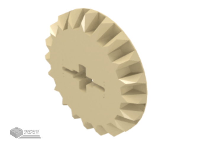 32198 - Technic, tandwiel 20 tanden Bevel