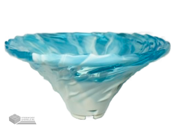 69784pb04 – Tornado Spiral Wide with Marbled Trans-Light Blue Top Pattern