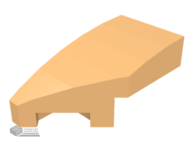 29120 – Wedge 2 x 1 x 2/3 met nop inkeping links