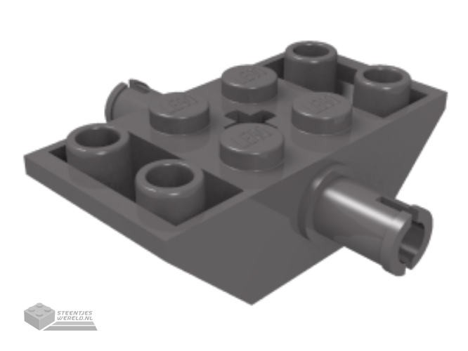 30390 – Dakpan, omgekeerd 45 4 x 2 dubbel met pins