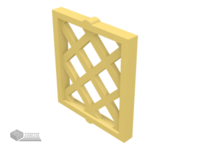 38320 – luik voor raam 1 x 2 x 2 Lattice Diamond