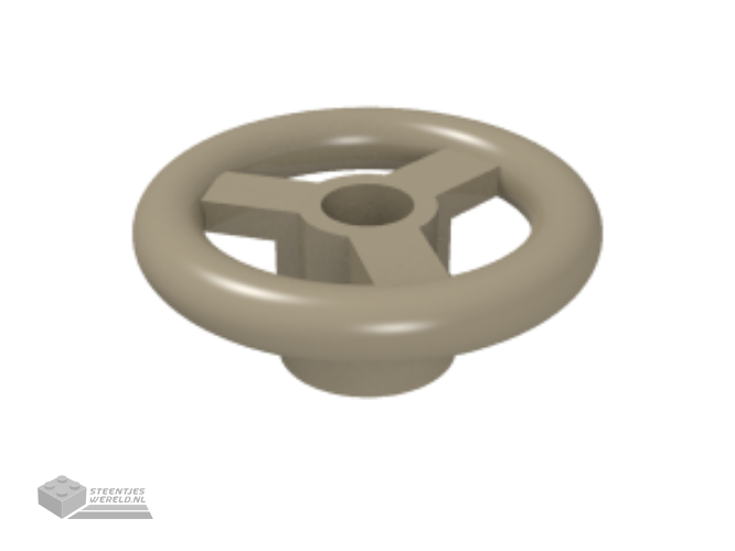 30663 – Vehicle, stuurwiel klein, 2 noppen Diameter