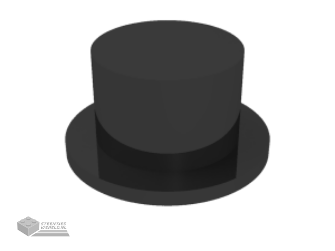 3878 – Minifigure, hoofddeksel Hat, bovenkant Hat