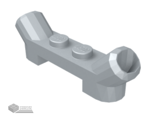 61072 – Plaat, aangepast 1 x 4 met Angled buizen