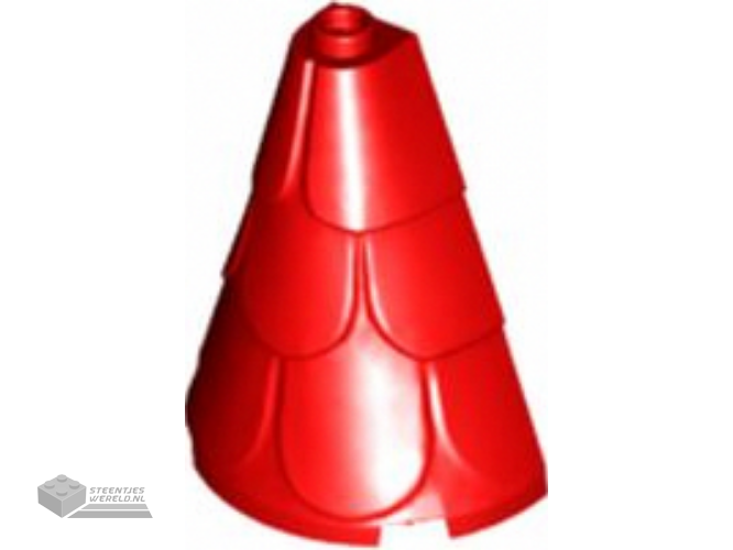 35563 – Tower Roof 2 x 4 x 4 Half Cone vorm met Roof Tegels