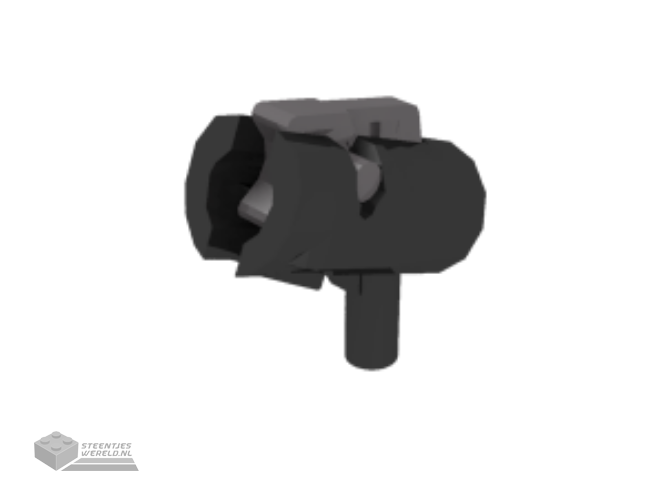 15391c01 – Minifigure, wapen Gun, Mini Blaster / Shooter met Dark Bluish Gray Trigger (15391 / 15392)