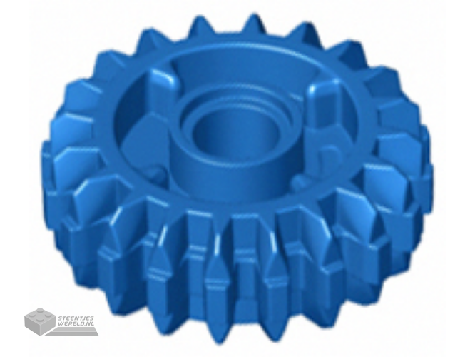 35185 - Technic, tandwiel 20 tanden dubbel Bevel met Clutch op beide zijkanten