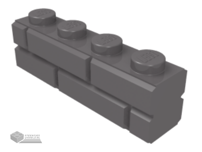 15533 – Steen, aangepast 1 x 4 met metselwerkprofiel
