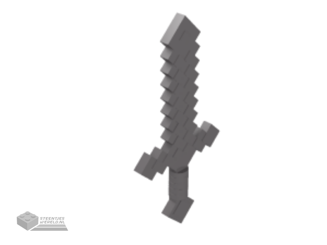 18787 – Minifigure, wapen Sword Pixelated (Minecraft)