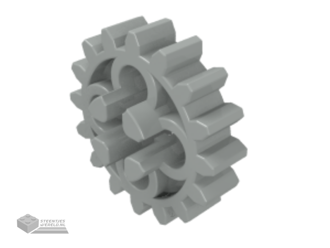 4019 - Technic, tandwiel 16 tanden (First Version - 4 ronde gaten)